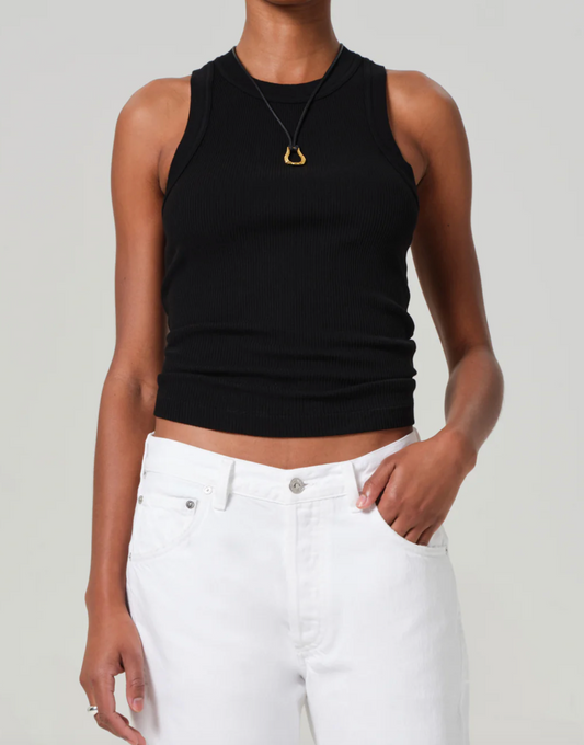 Citizens of Humanity Isabel Rib Tank | Black
