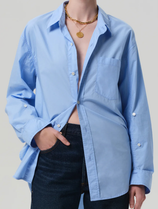 Citizen of Humanity Kayla Shirt | Banker Blue