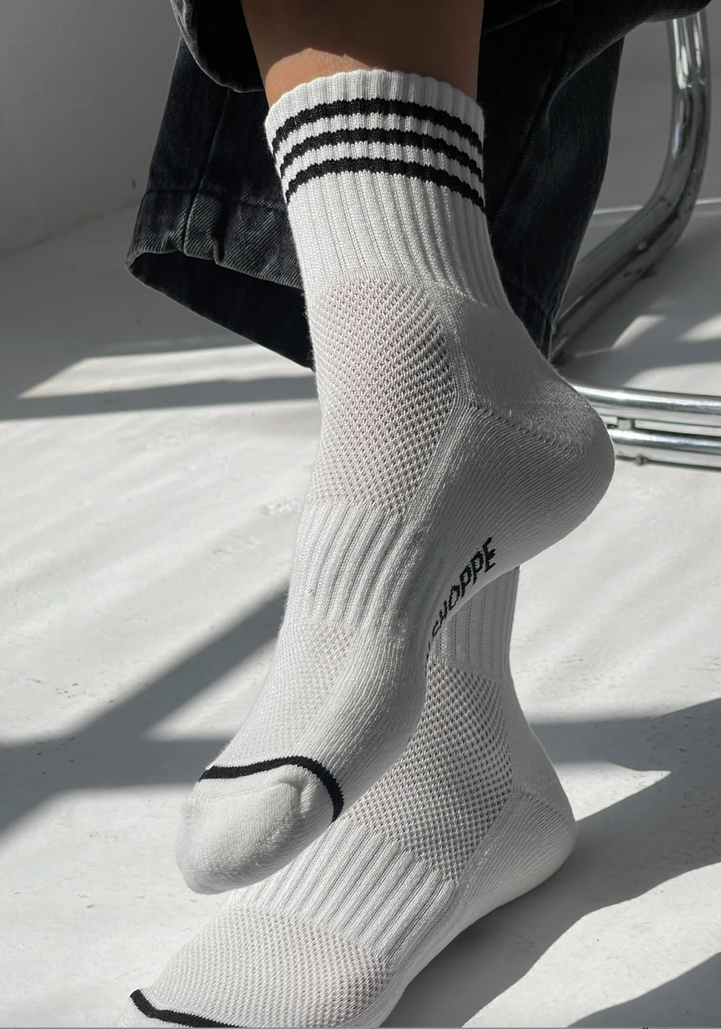 Le Bon Shoppe Girlfriend Socks |  White