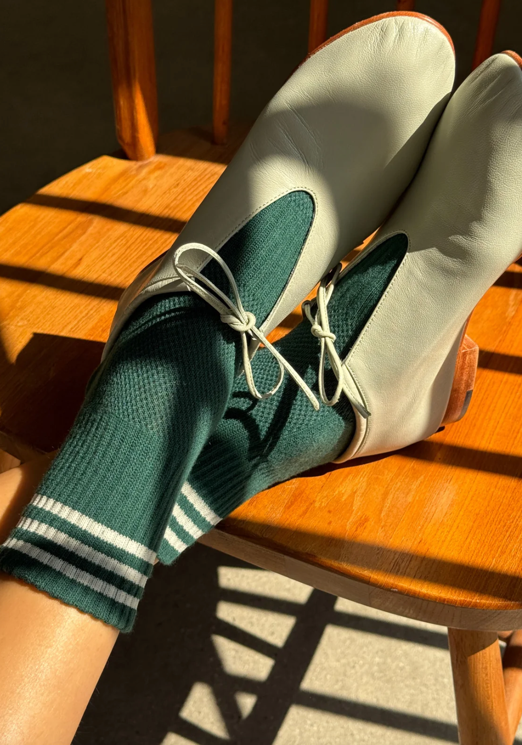 Le Bon Shoppe Girlfriend Socks |  Hunter Green