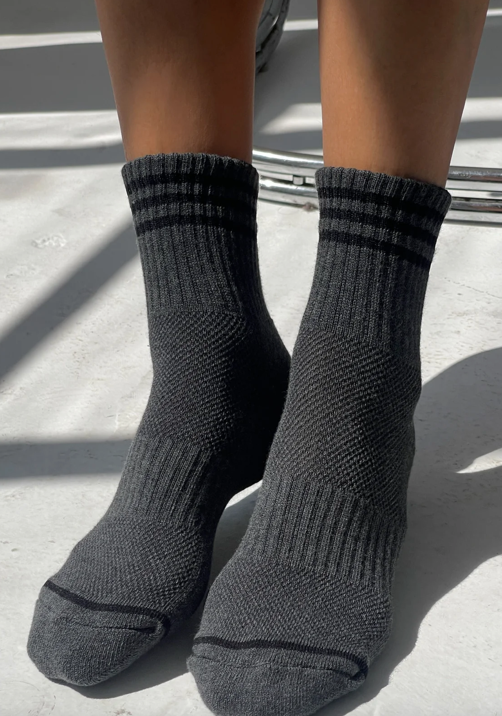 Le Bon Shoppe Girlfriend Socks |  Soot