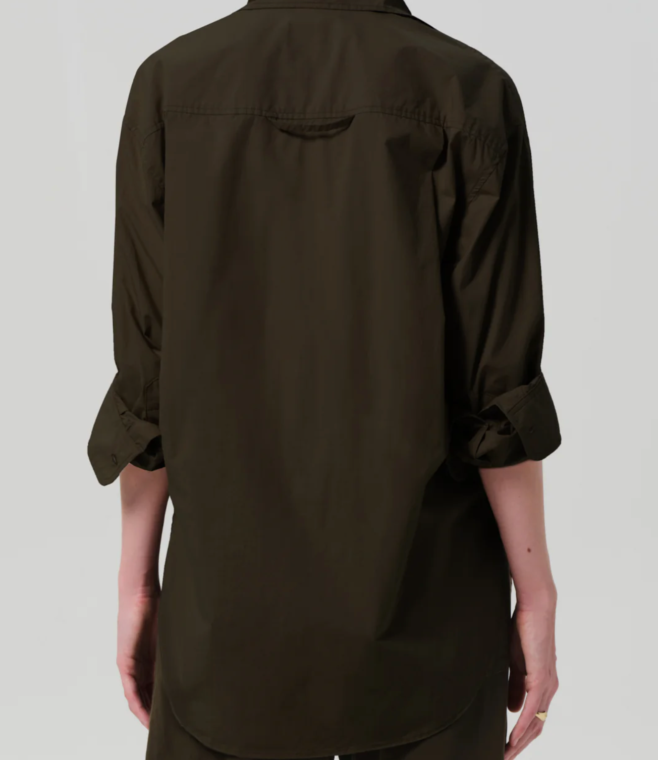 Citizen of Humanity Kayla Shirt | Dark Olive