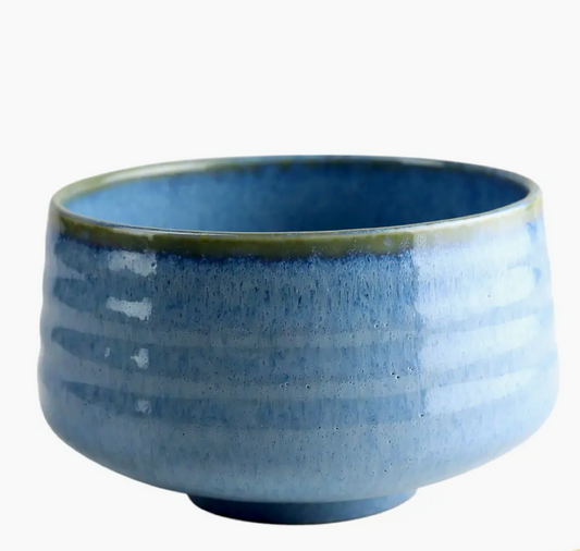 Matcha Bowl | Blue Ripple