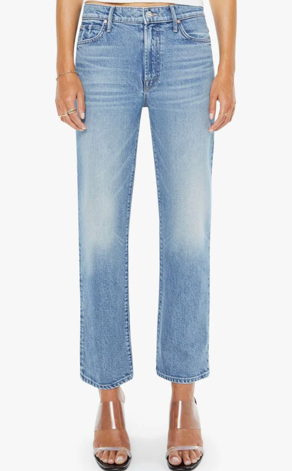 Mother Denim The Kick It Ankle | Birds Gone Wild