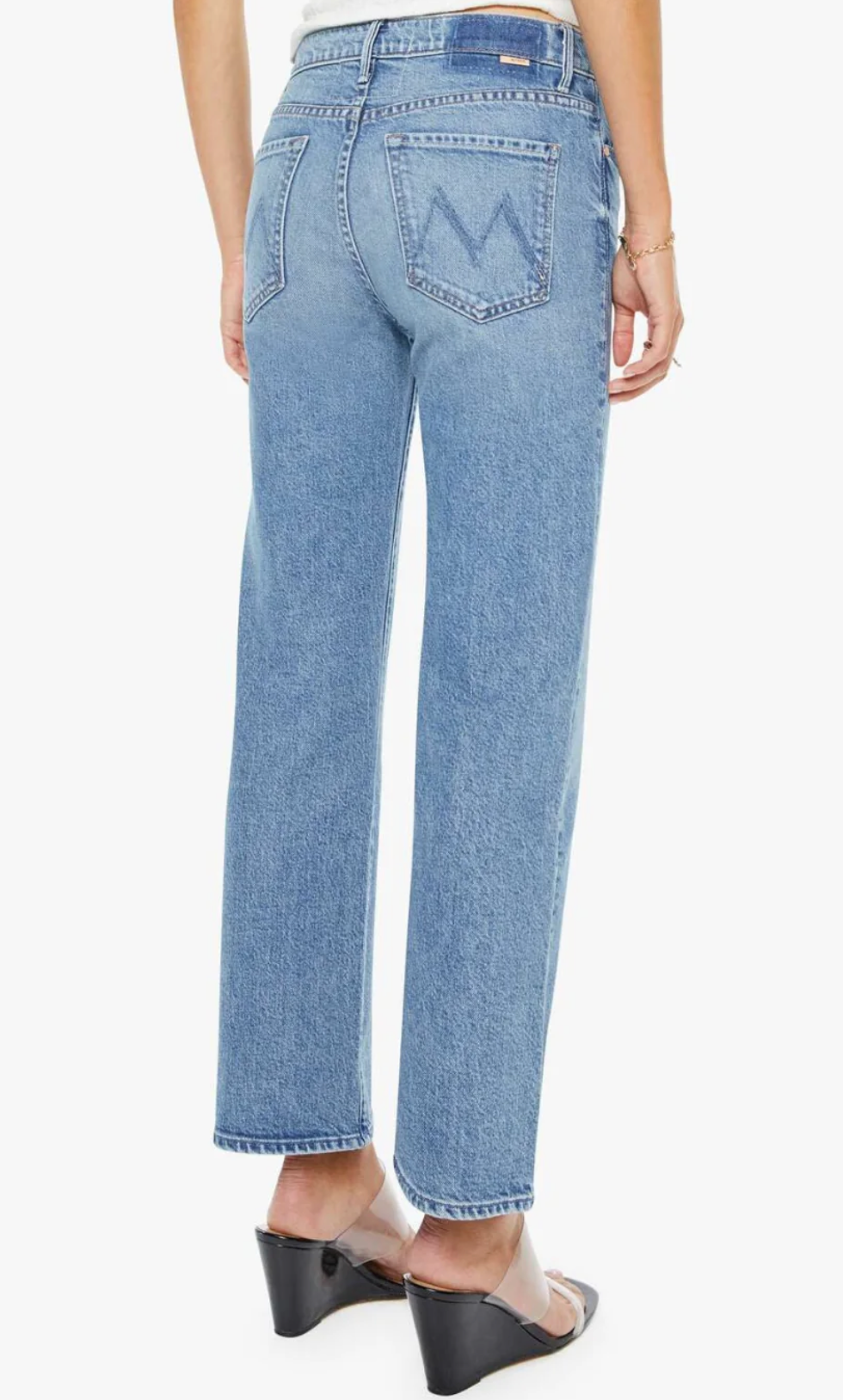 Mother Denim The Kick It Ankle | Birds Gone Wild