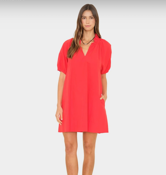 Xirena Red Flash Carleigh Dress