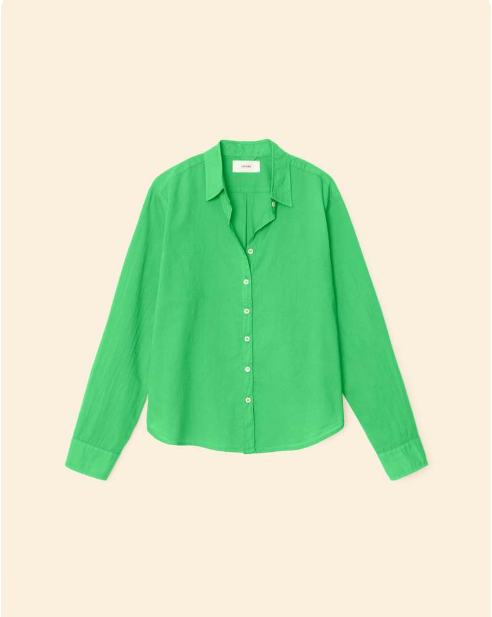 Xirena Bowie Shirt Shirt | Green Leaf