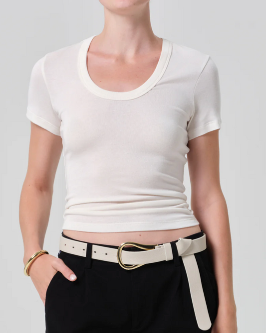 Citizens of Humanity Maude U Neck Tee | Pashmina