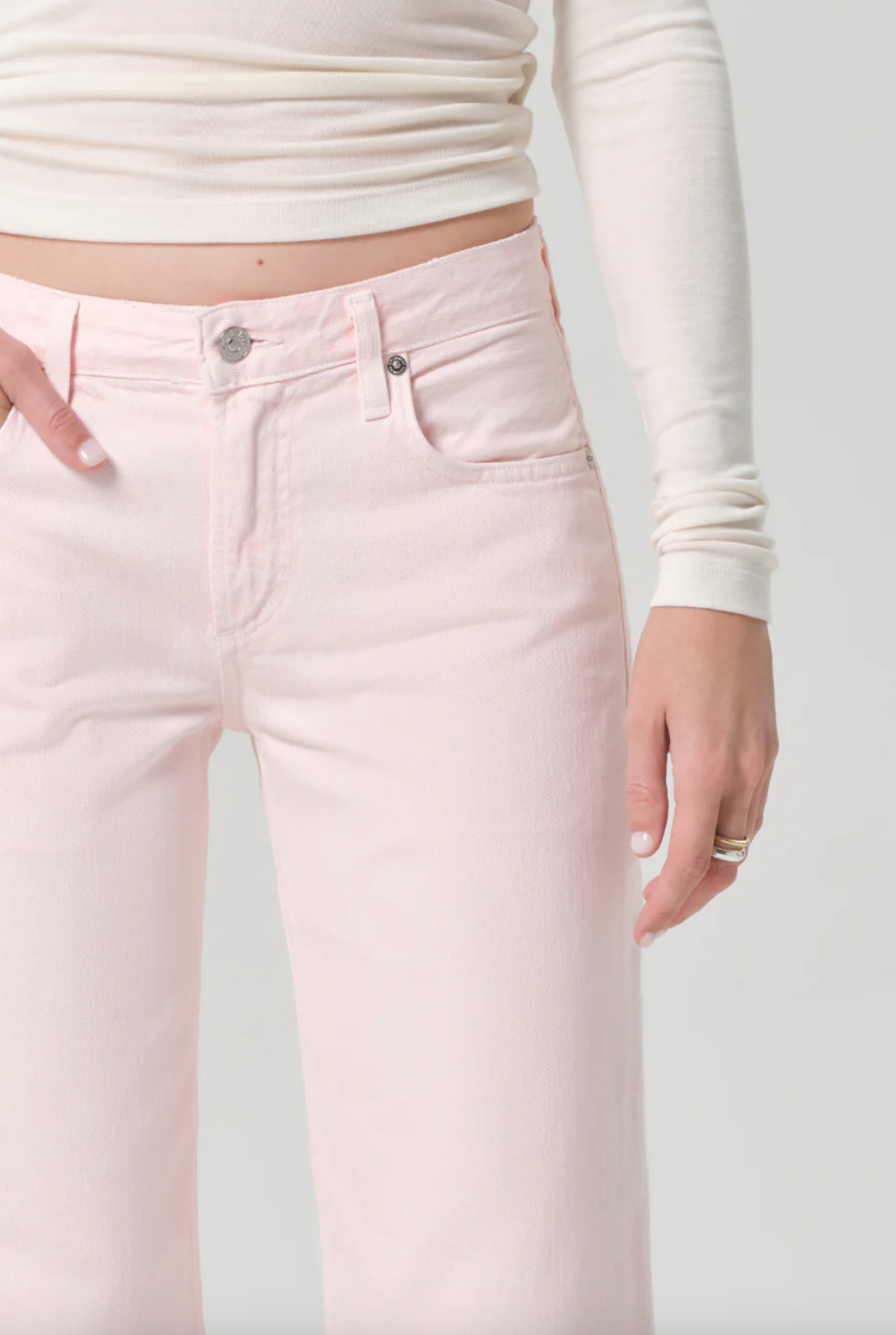 Citizens of Humanity Faye Vintage Straight | Pale Coral