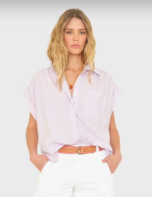 Xirena Lexi Shirt | Grey Gem