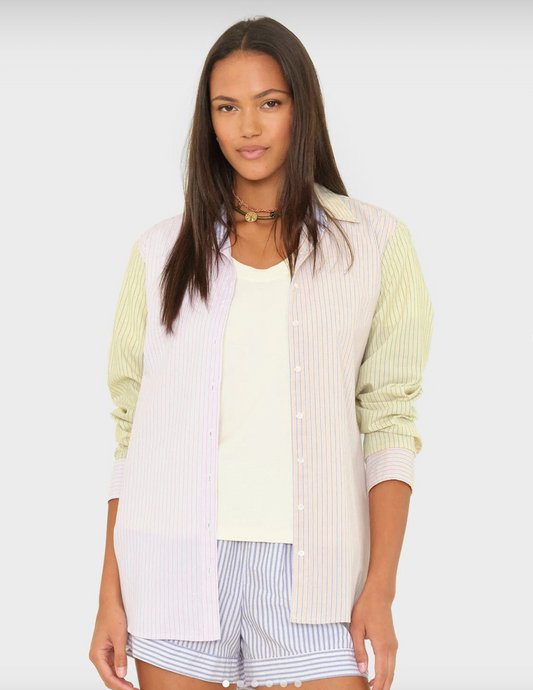 Xirena Beau Shirt | Mixed Stripe