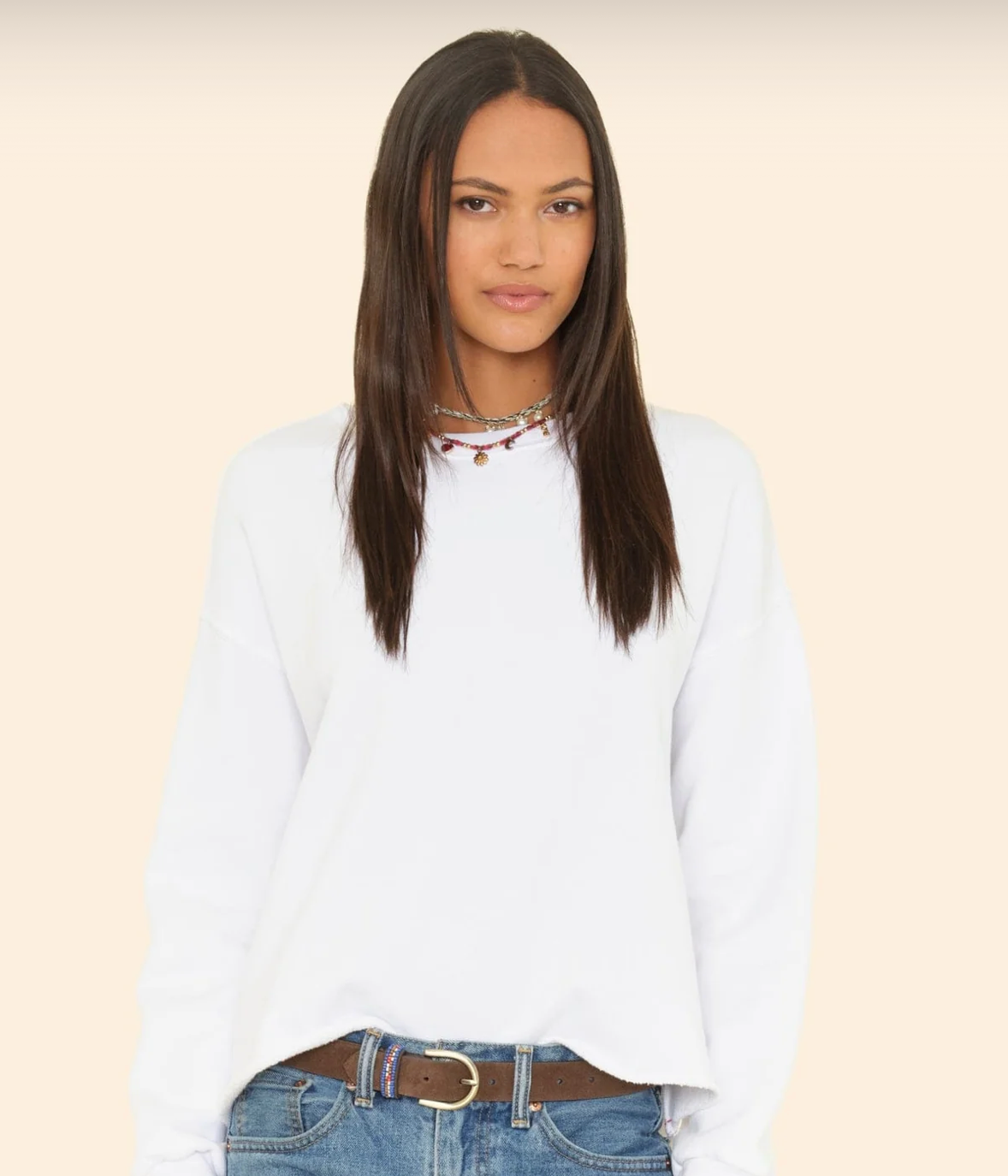 Xirena Honor Sweatshirt | White