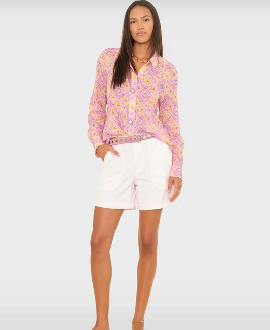 Xirena Rosette Toby Twill Short