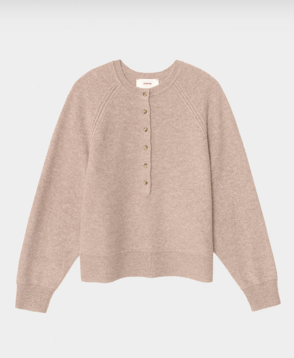 Xirena Heather Brown Griffin Sweater