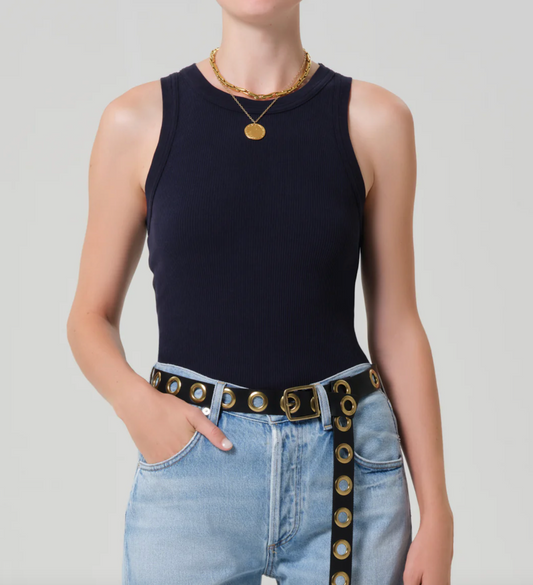Citizens of Humanity Isabel Rib Tank | Navy