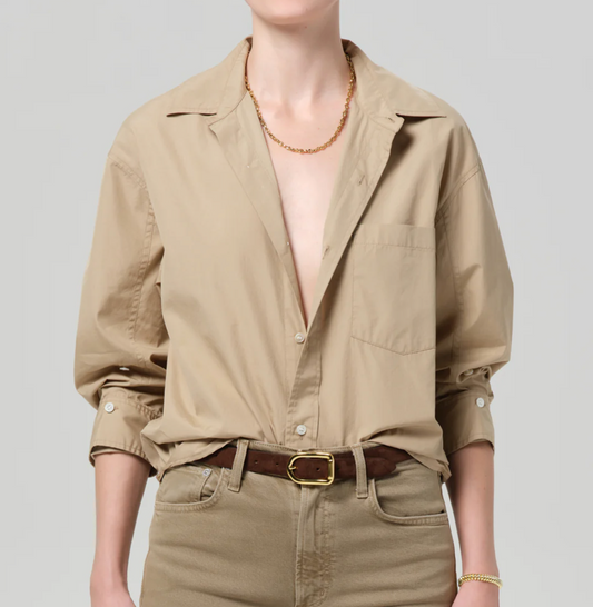 Citizen of Humanity Kayla Shirt | Catalina