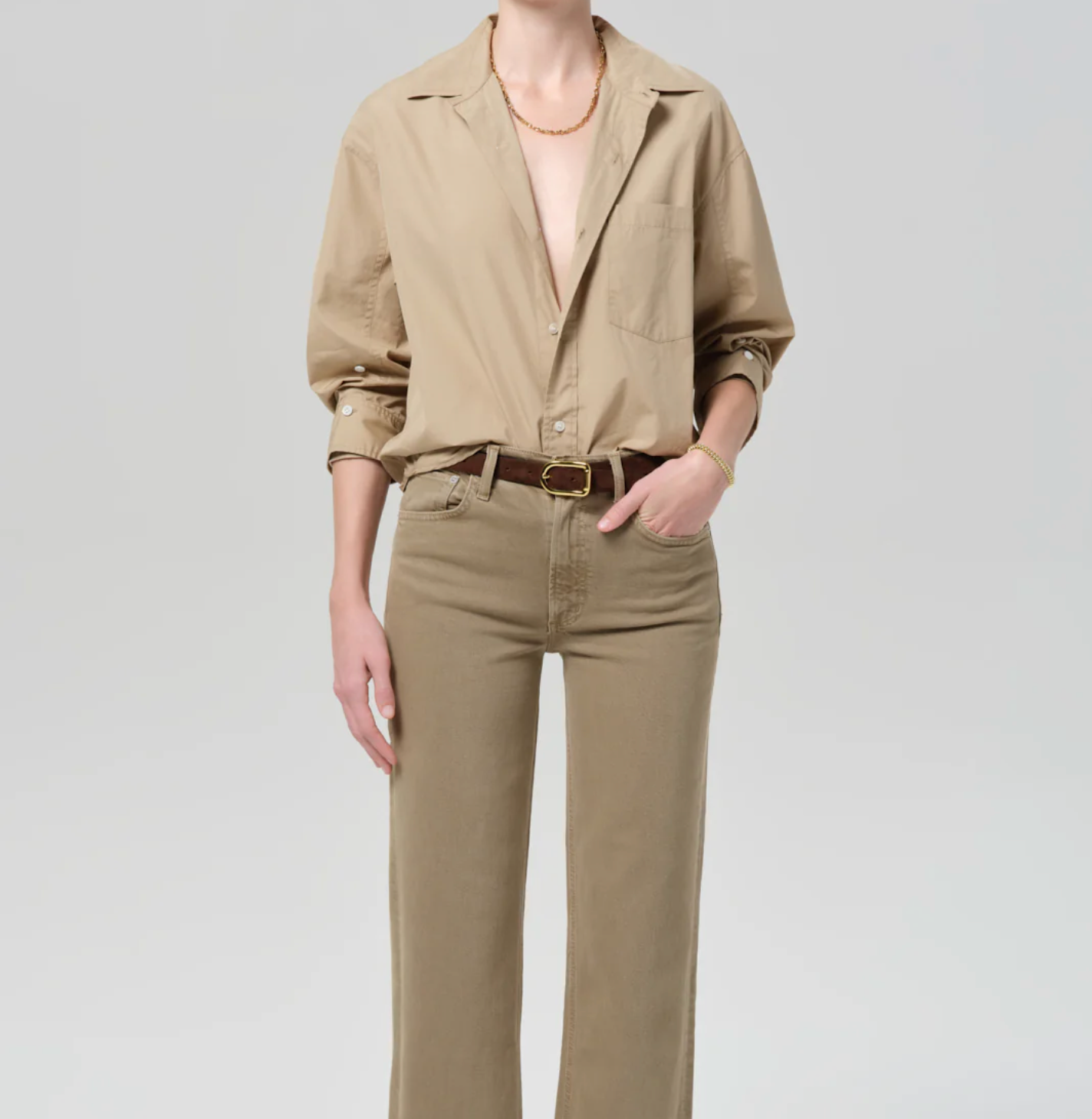 Citizen of Humanity Kayla Shirt | Catalina
