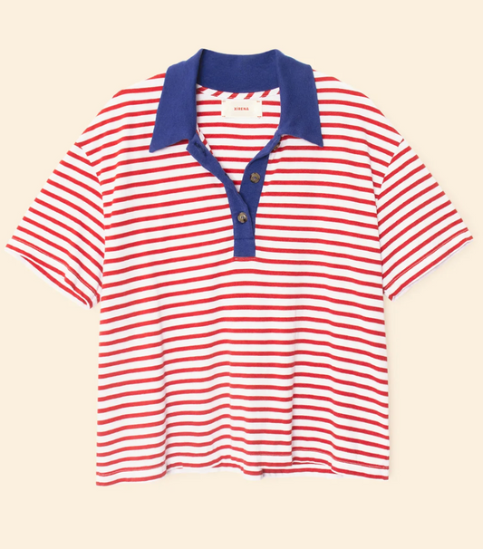 Xirena Kellie Tee | Red Pop