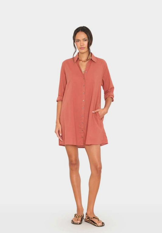 Xirena Bobby Dress | Cinnabar