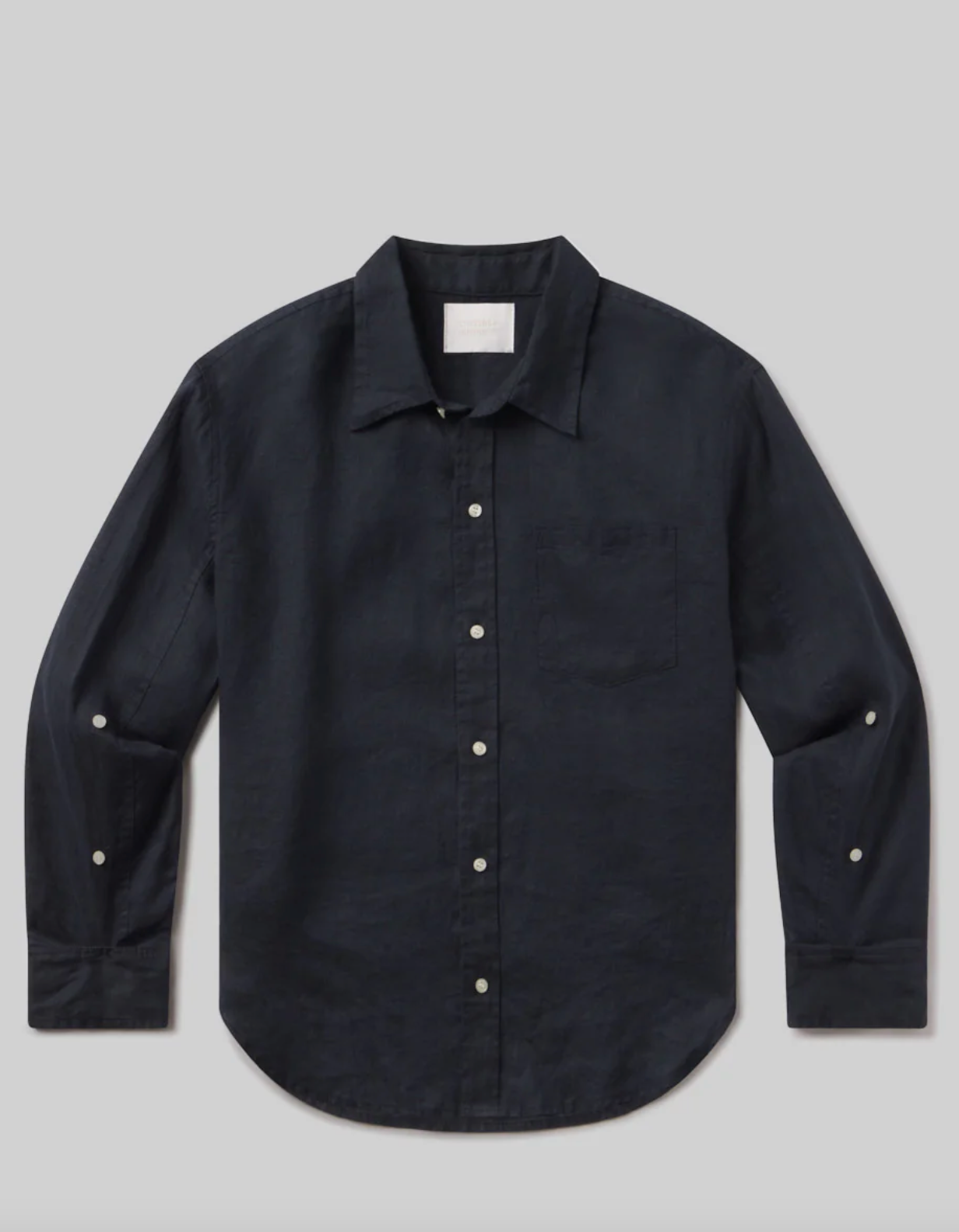 Citizen of Humanity The Shrunken Kayla Shirt | True Navy