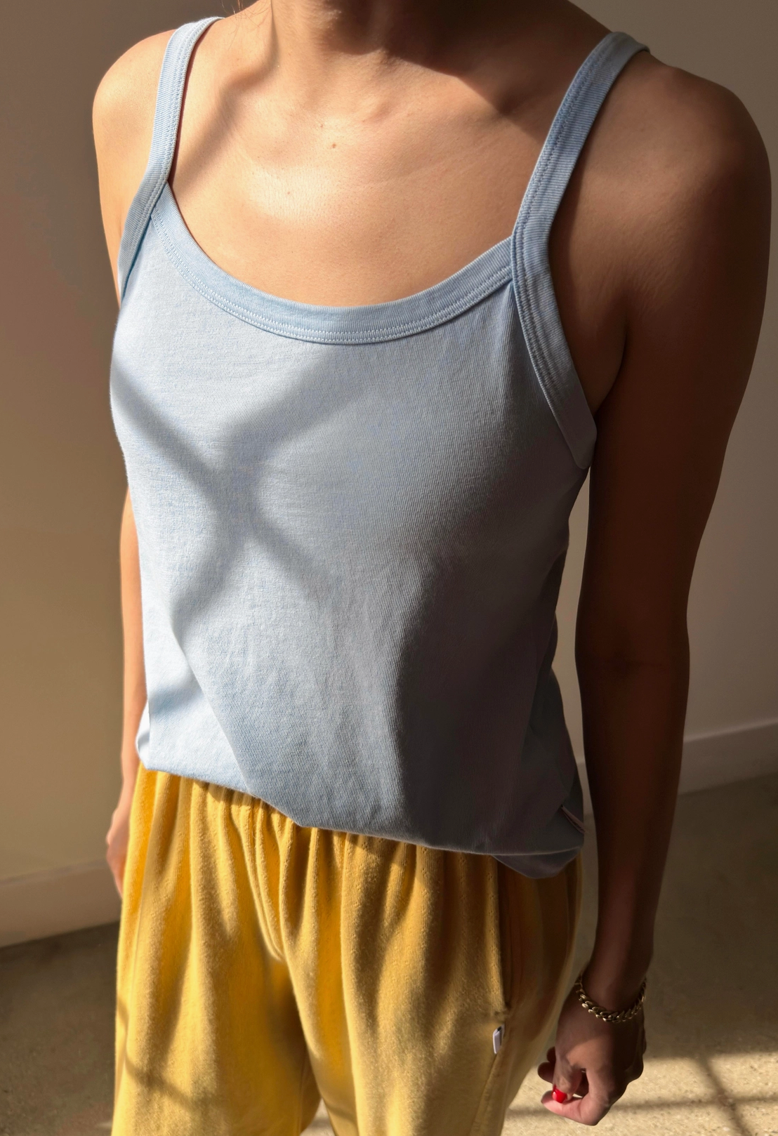 Le Bon Shoppe Dana Cami | Baby Blue