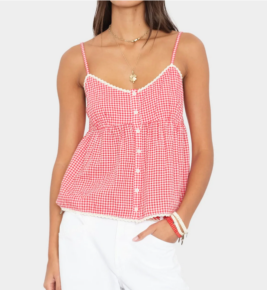 Xirena Annie Top | Cherry Red