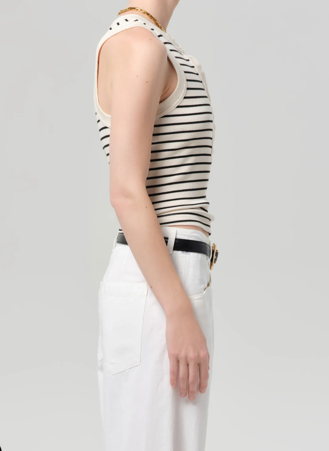 Citizens of Humanity Caralyn Tank | Quartz Stripe