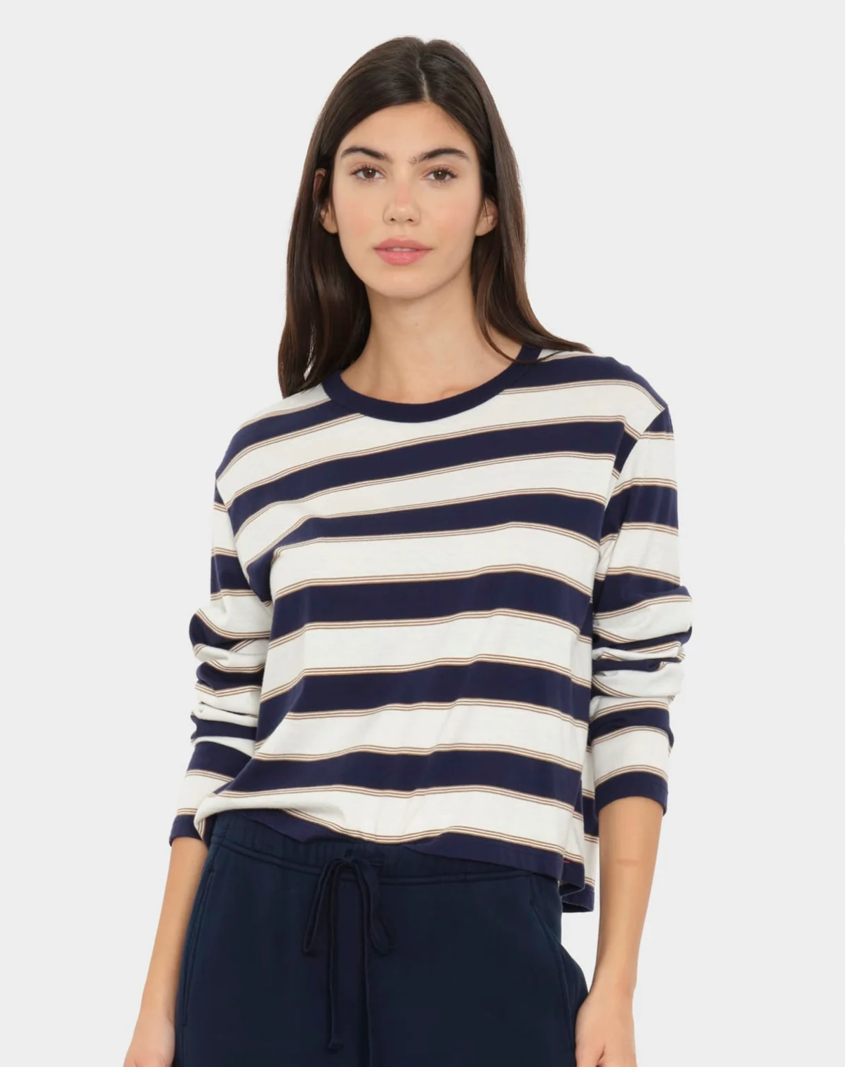 Xirena Terrance Tee | Navy Crescent
