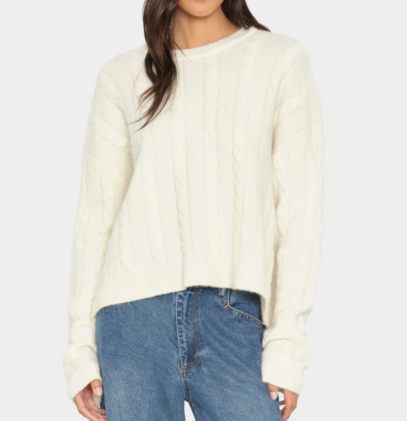 Xirena Leland Sweater | Cream Feather