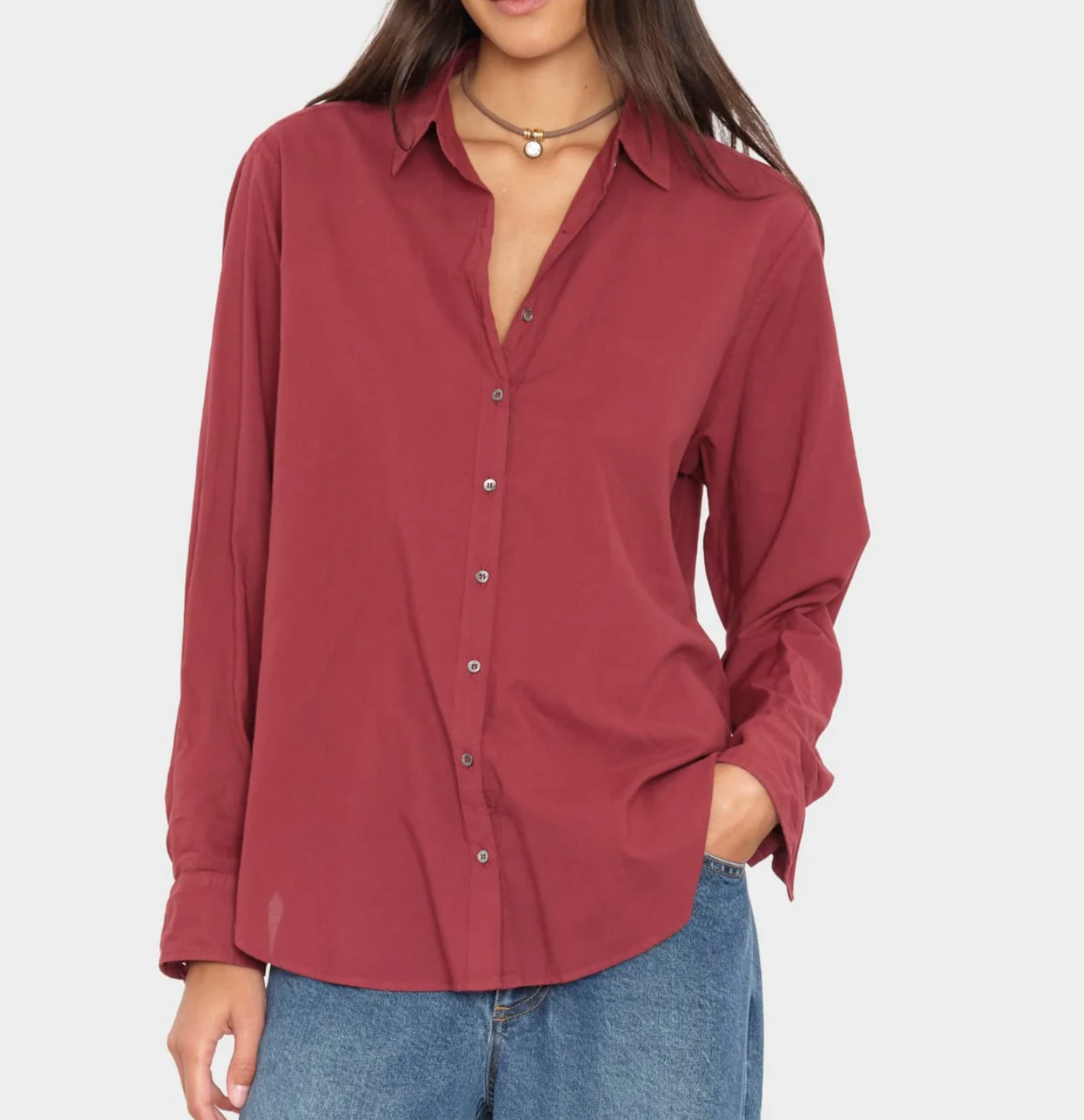 Xirena Beau Shirt | Bordeaux