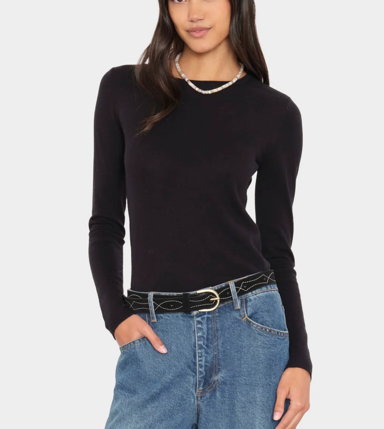 Xirena Crewe Sweater | Black