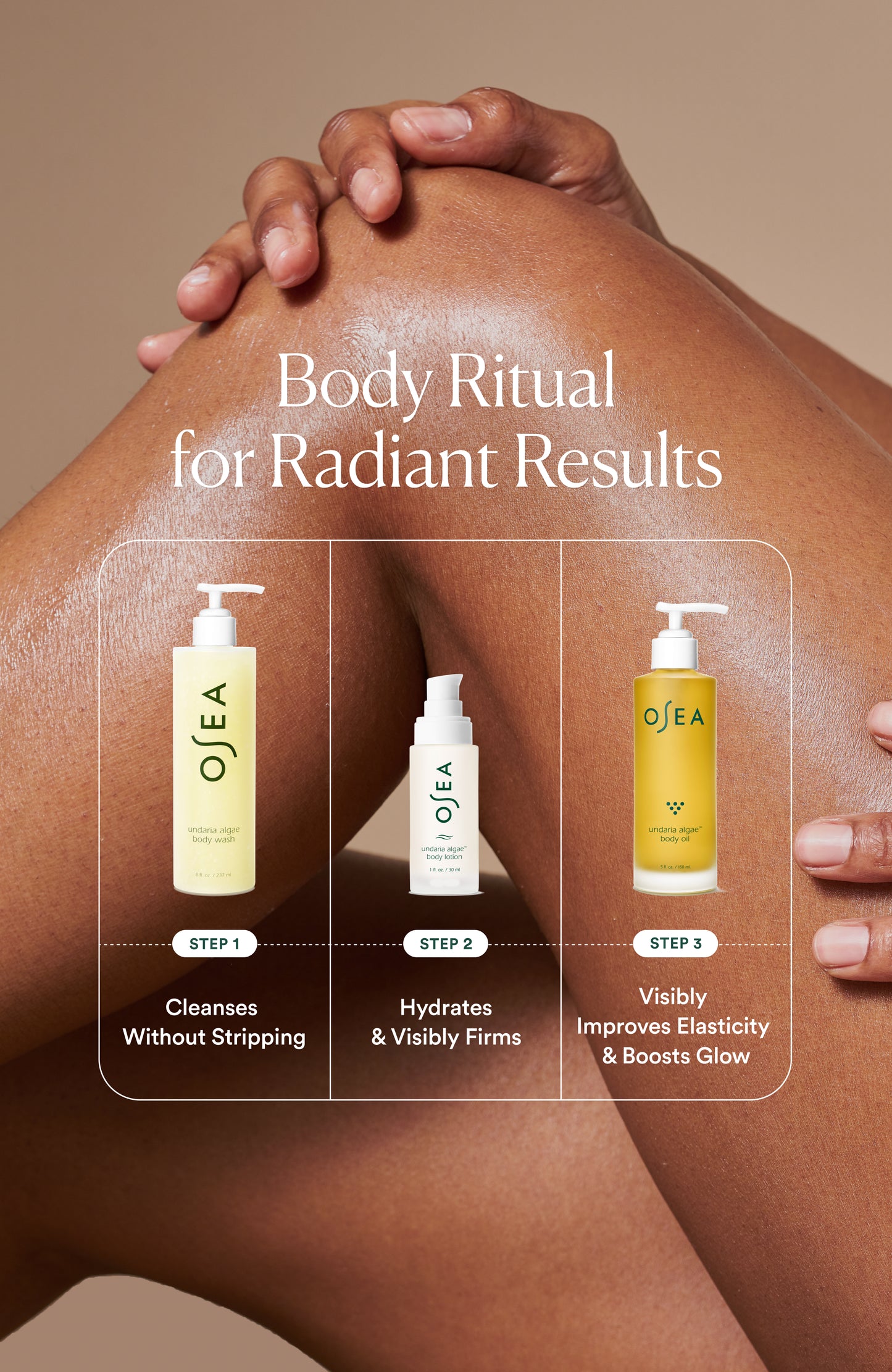 OSEA Undaria Body Glow Trio