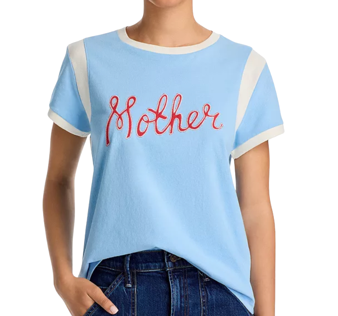 Mother Denim The Boxy Goodie Inset T-Shirt