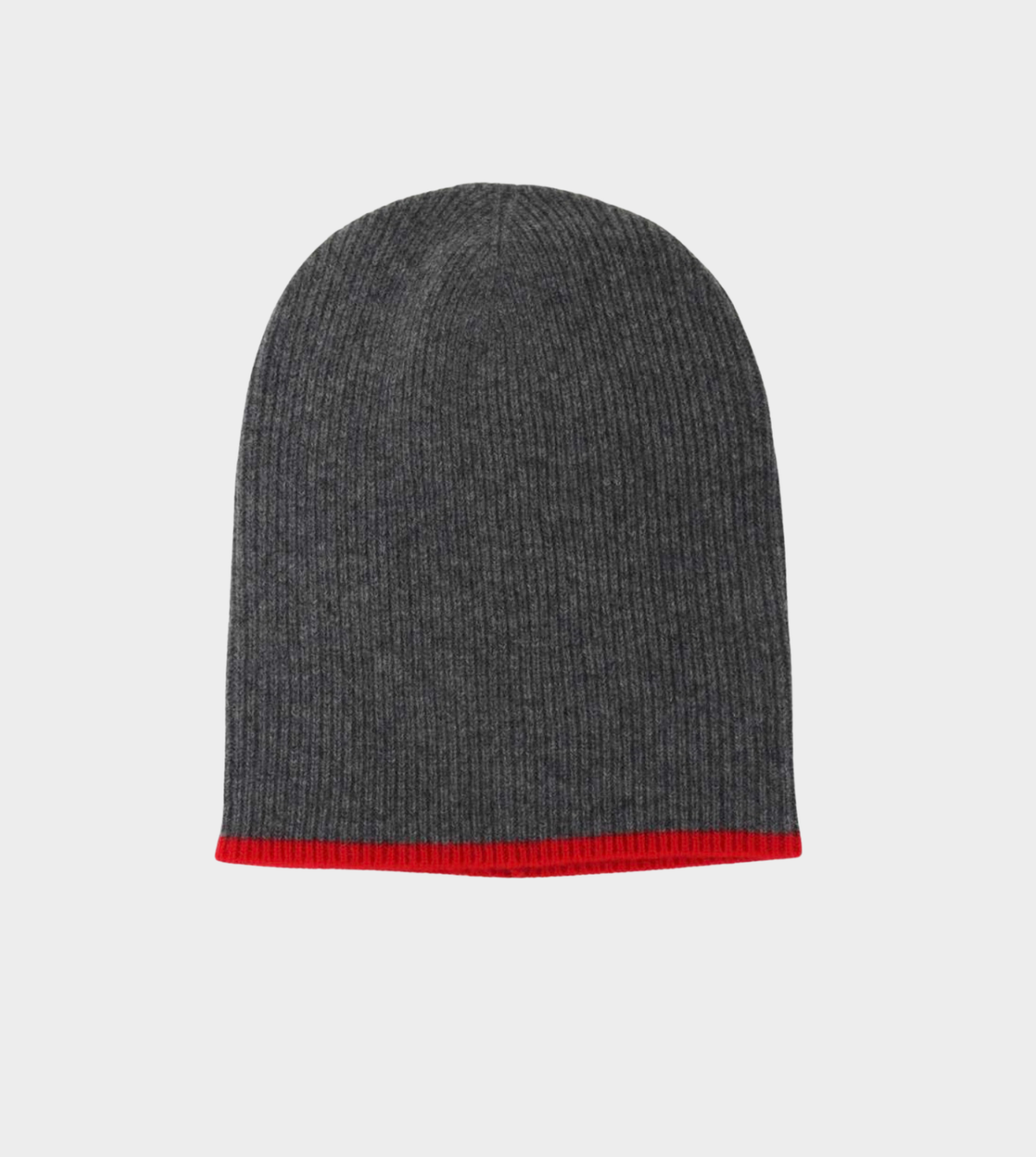 Xirena Benson Beanie | Pewter Gray + Apple Red