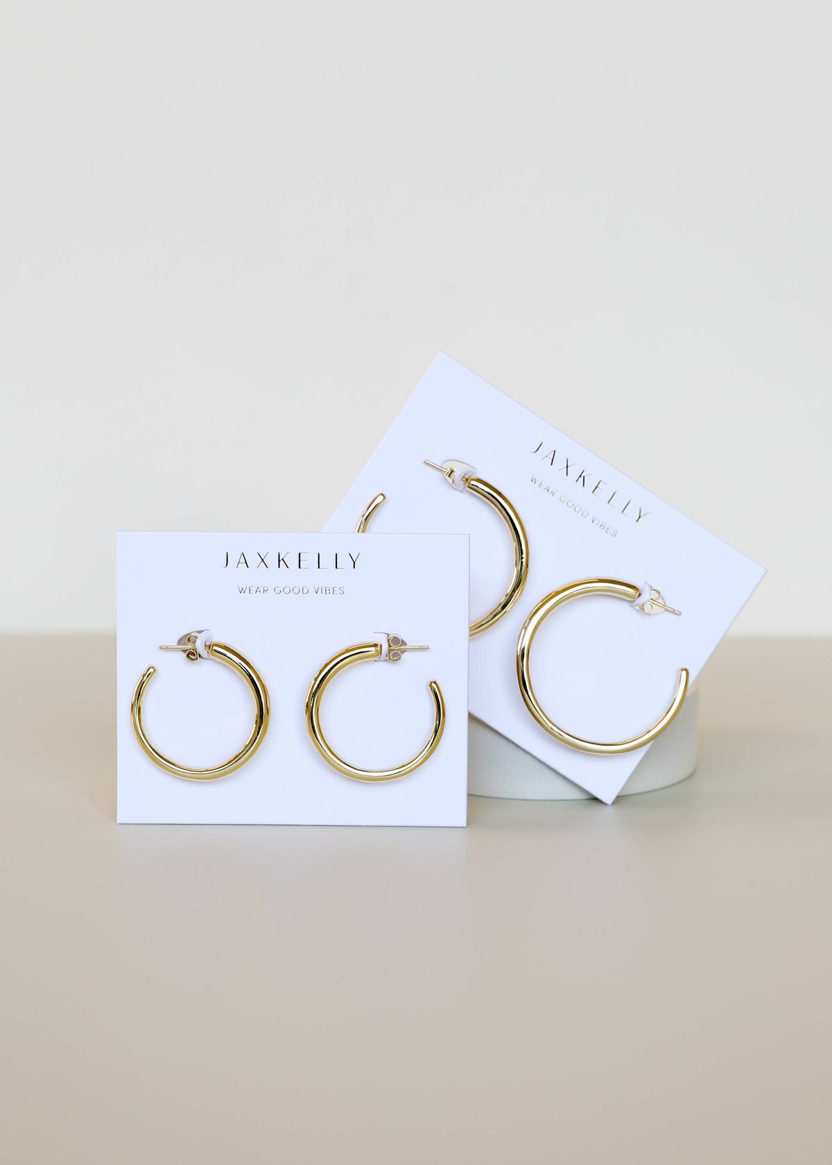 Everyday Gold Hoop Earrings | Large