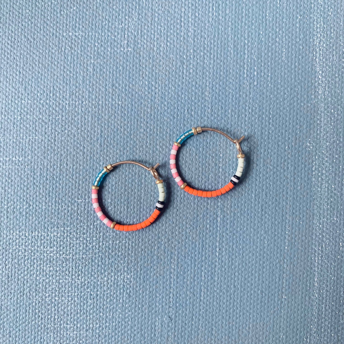 Little Colorloop Earrings | Hot Pepper