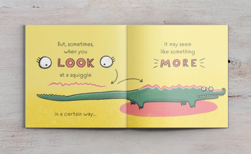 A Squiggle Is Just A Squiggle | children's book