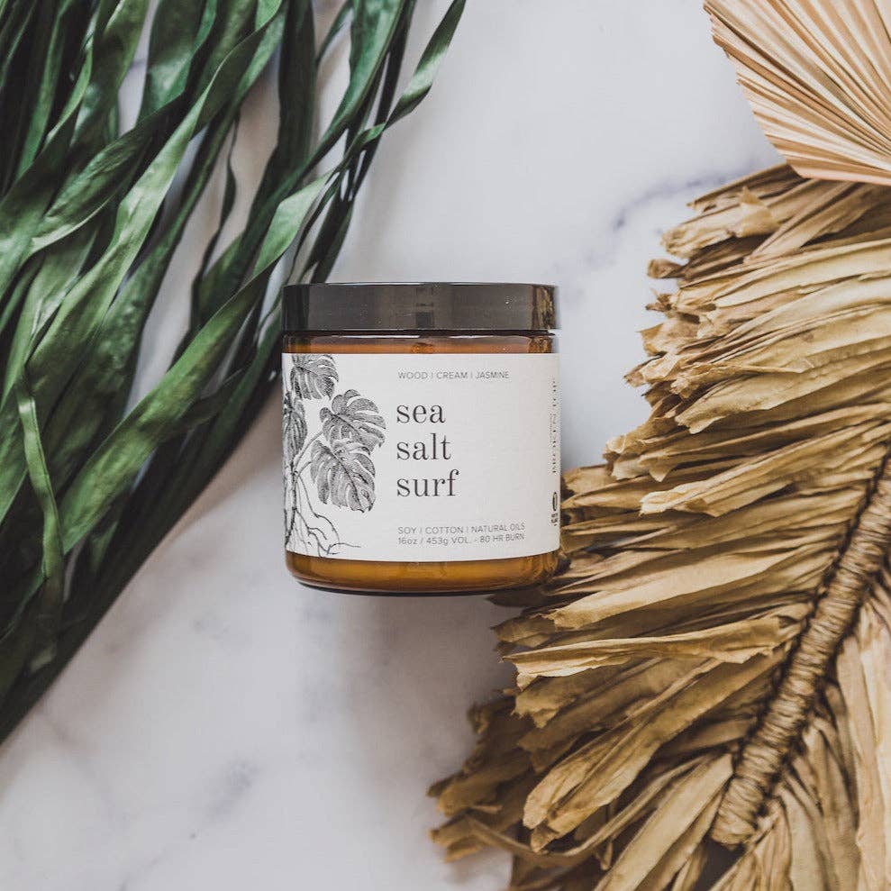 Sea Salt Surf Soy Candle | 16oz