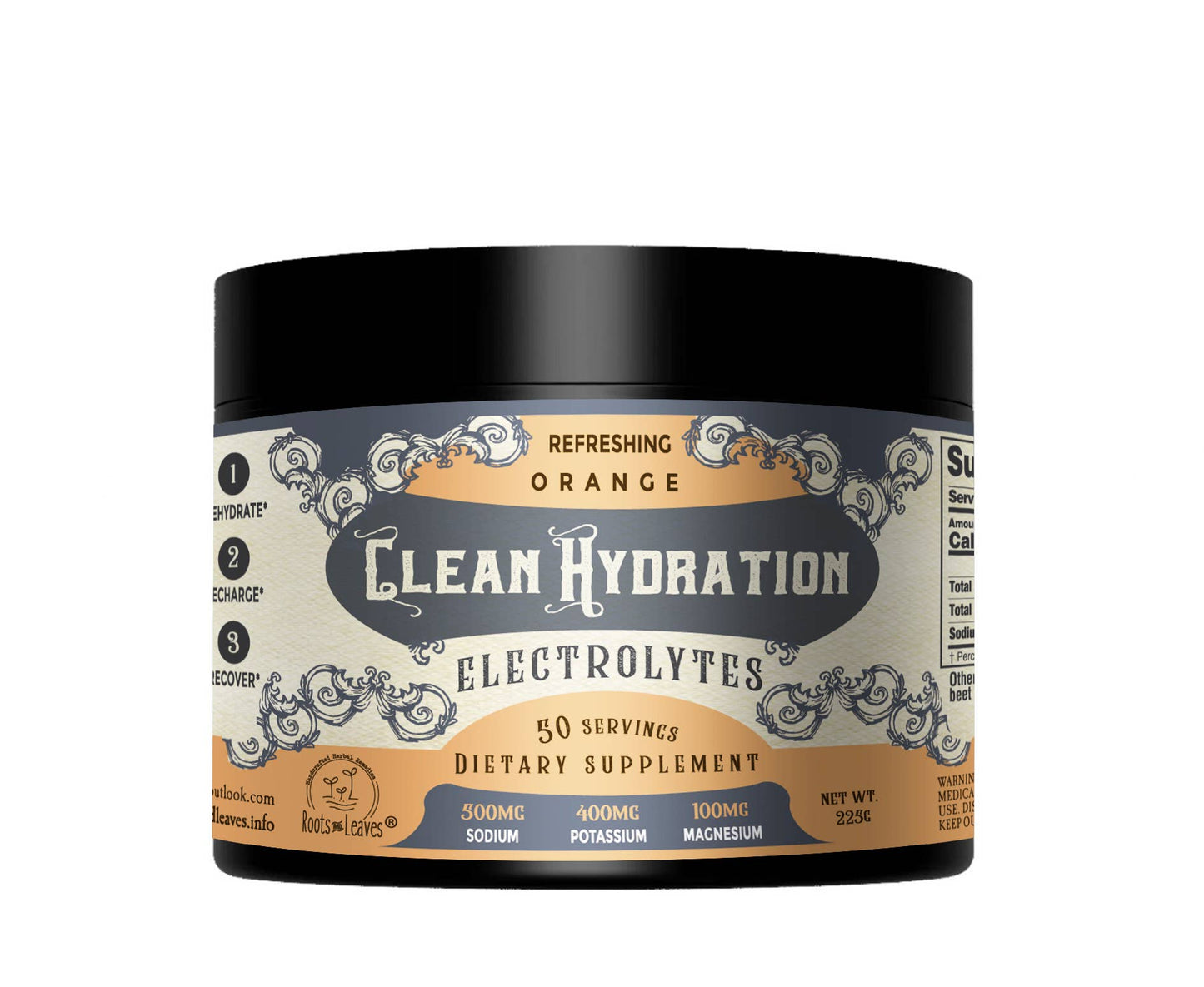 Clean Hydration Electrolytes | Orange