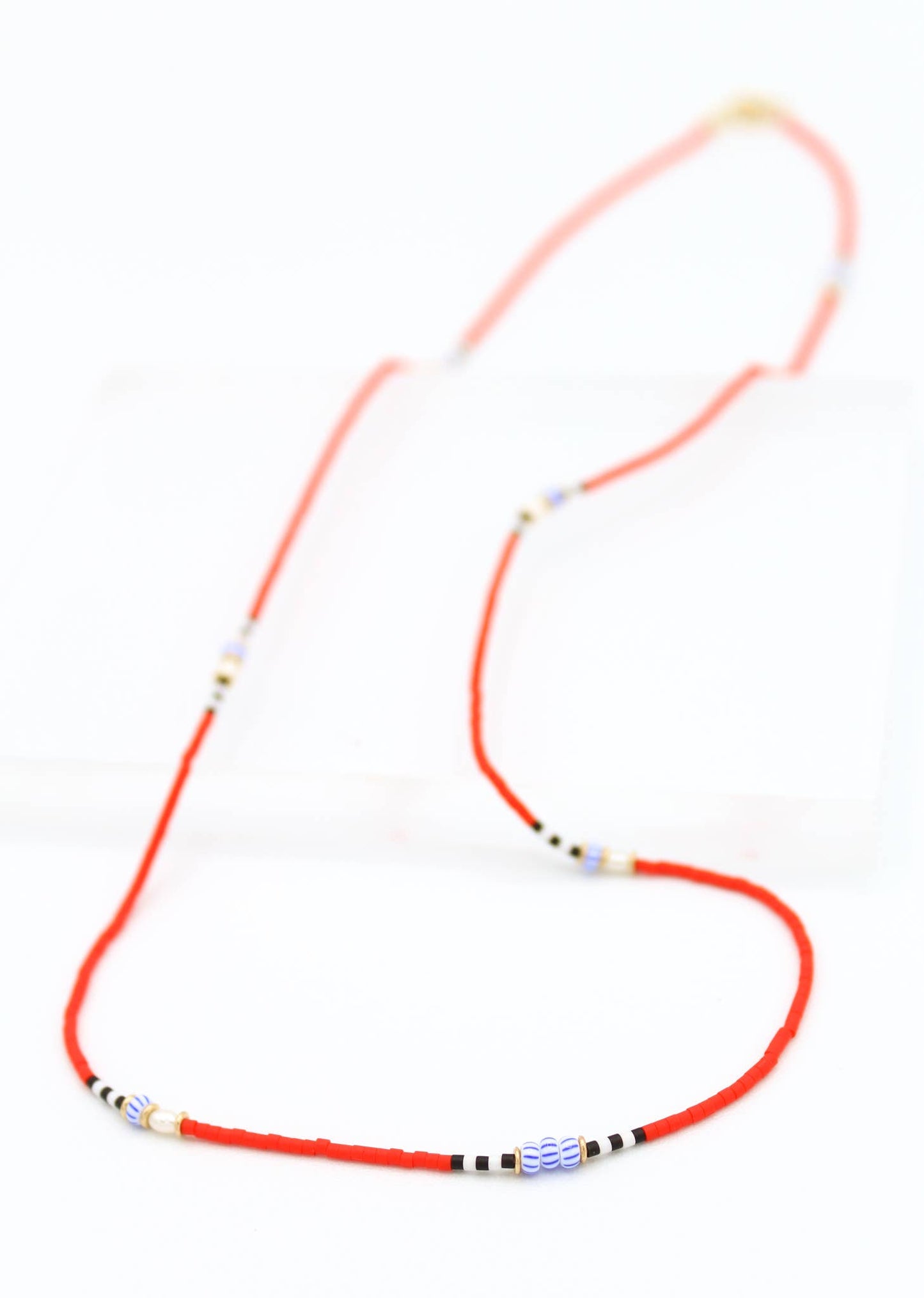 Disco Long Segment Necklace | 18 inch