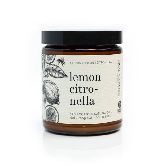 Lemon Citronella | 9 oz Soy Candle