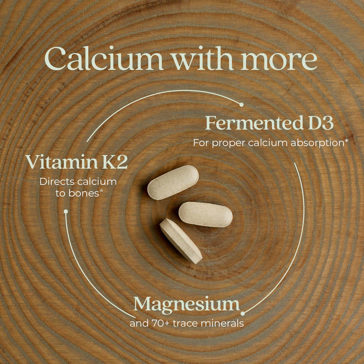 Bone Strength Take Care - Organic Plant Calcium | 60t