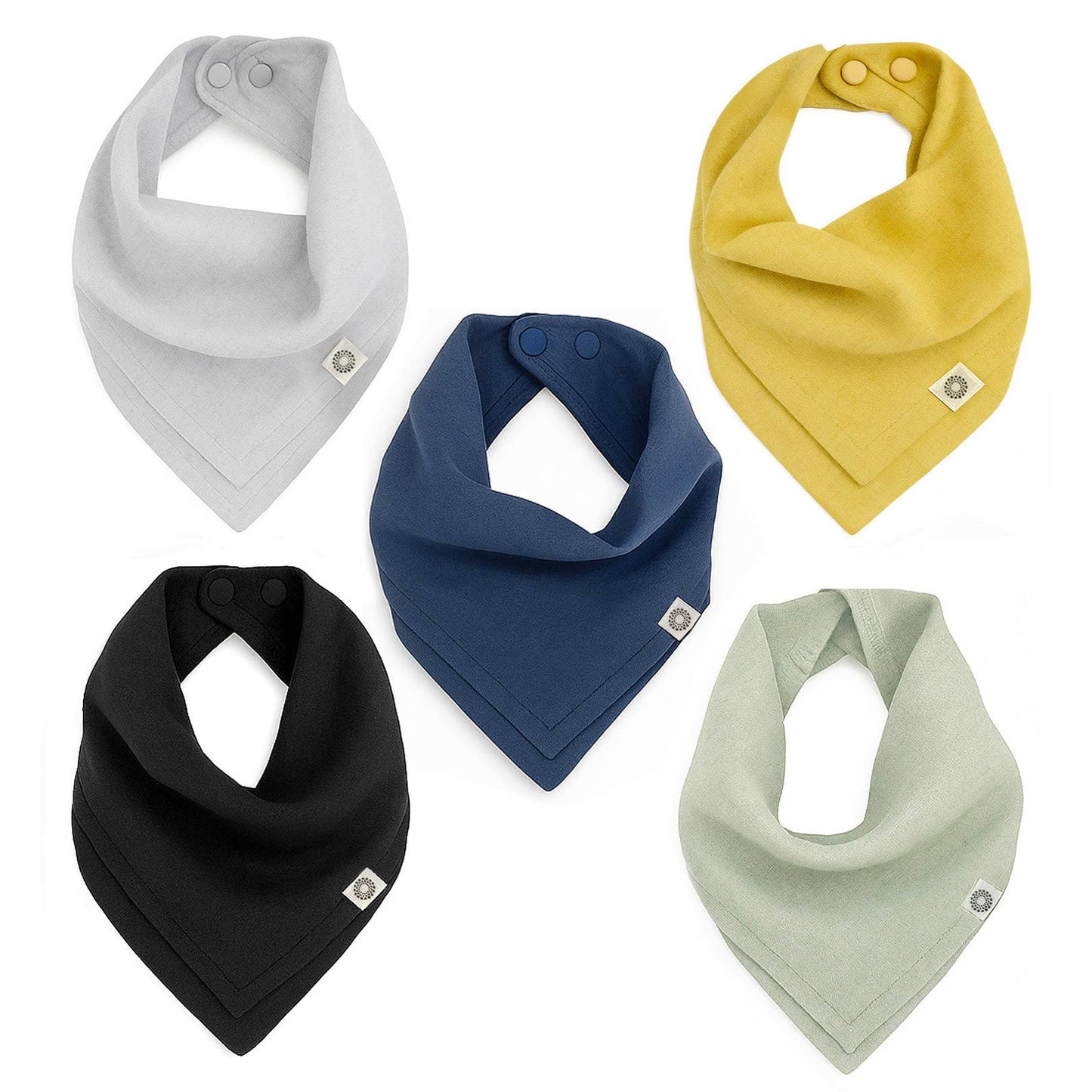 Organic Scarf Bib | 5-Pack