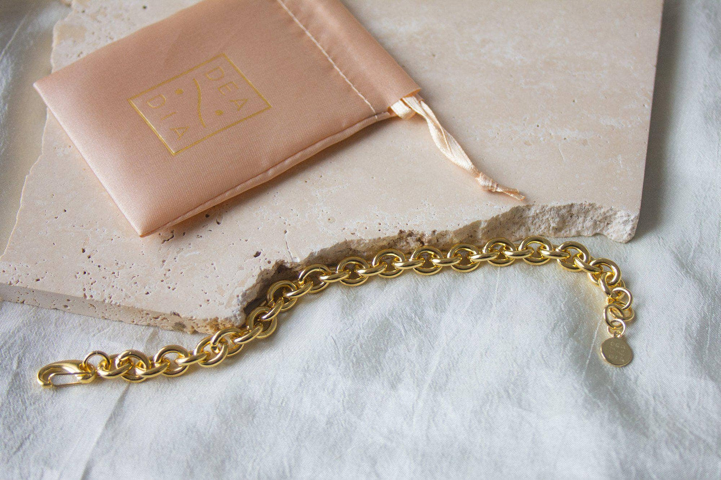 Paz Golden Chain Bracelet
