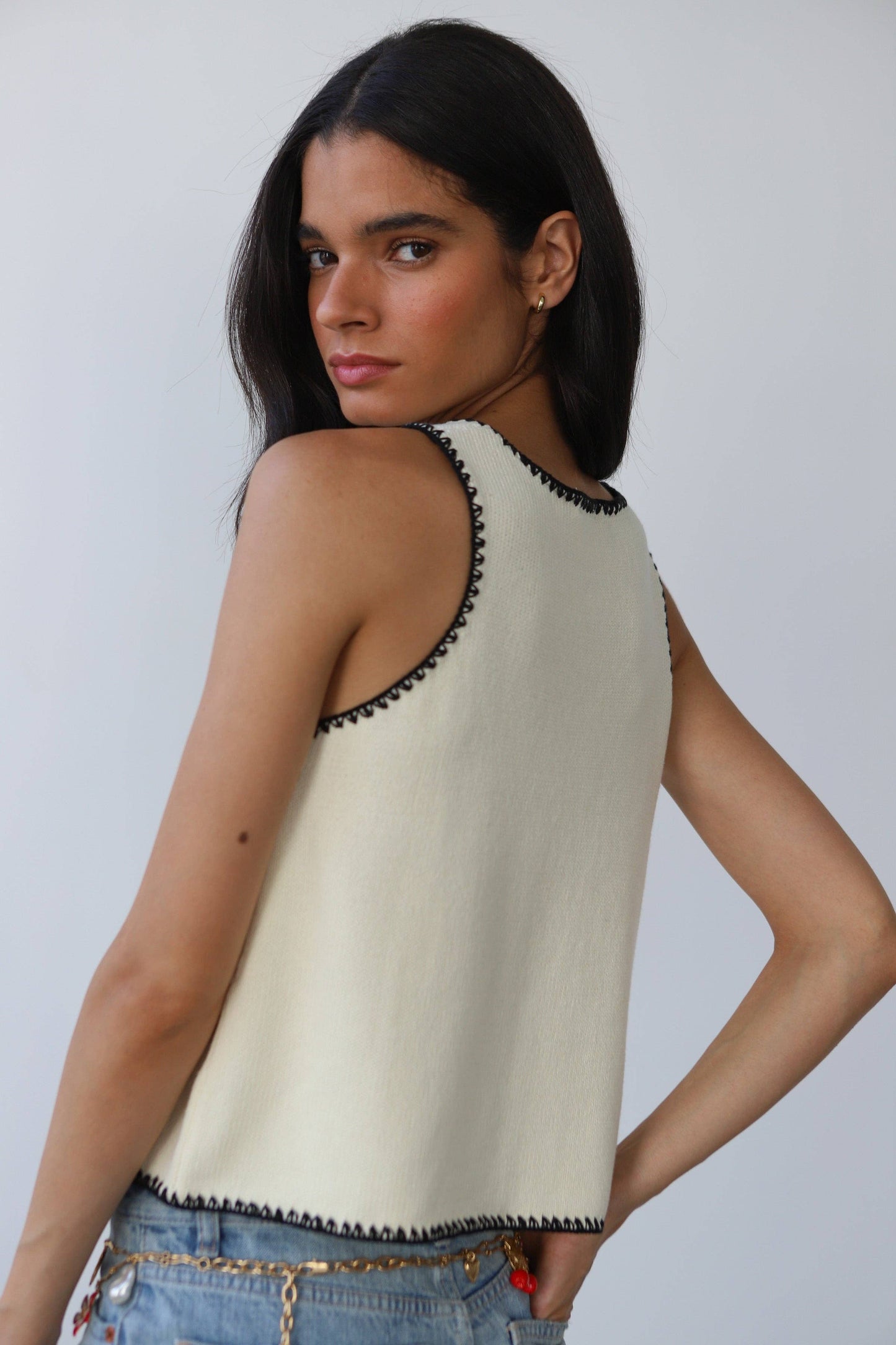 The Male Stitch Cotton Tank