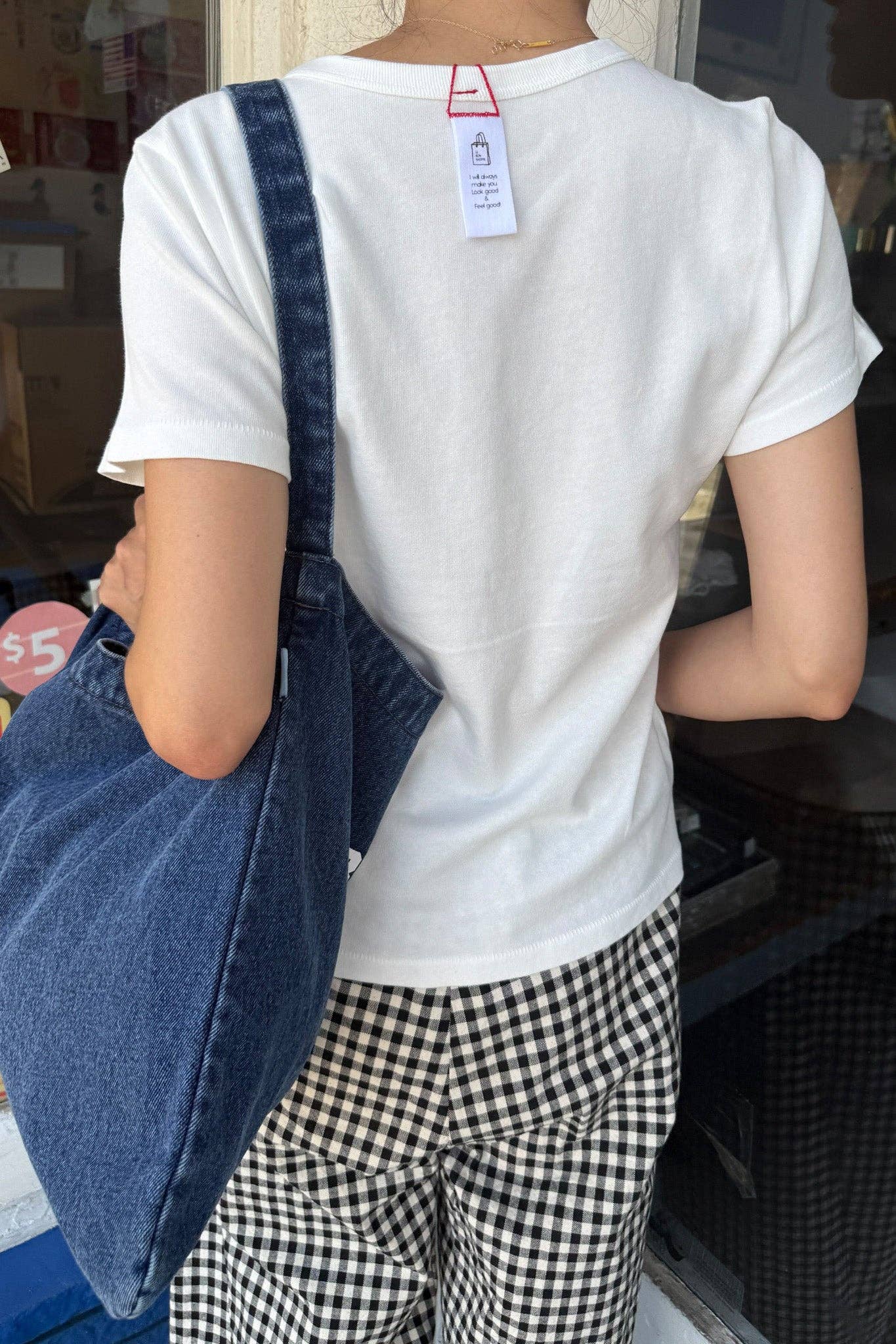 Le Bon Shoppe The Go-To Tee | Vintage White