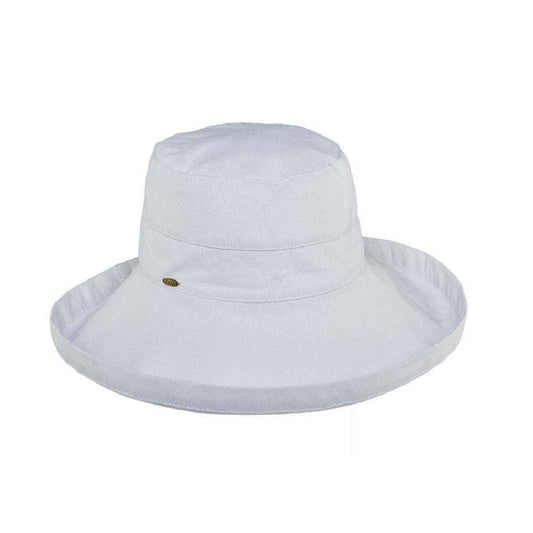 Cotton Bucket Hat UPF50+ | White