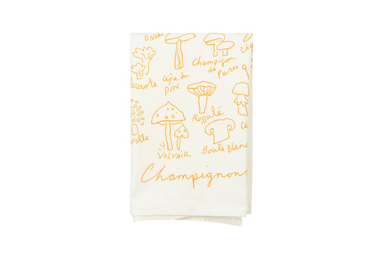 Champignon Tea Towel