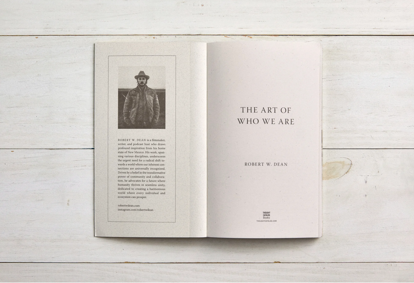 The Art Of Who We Are Book