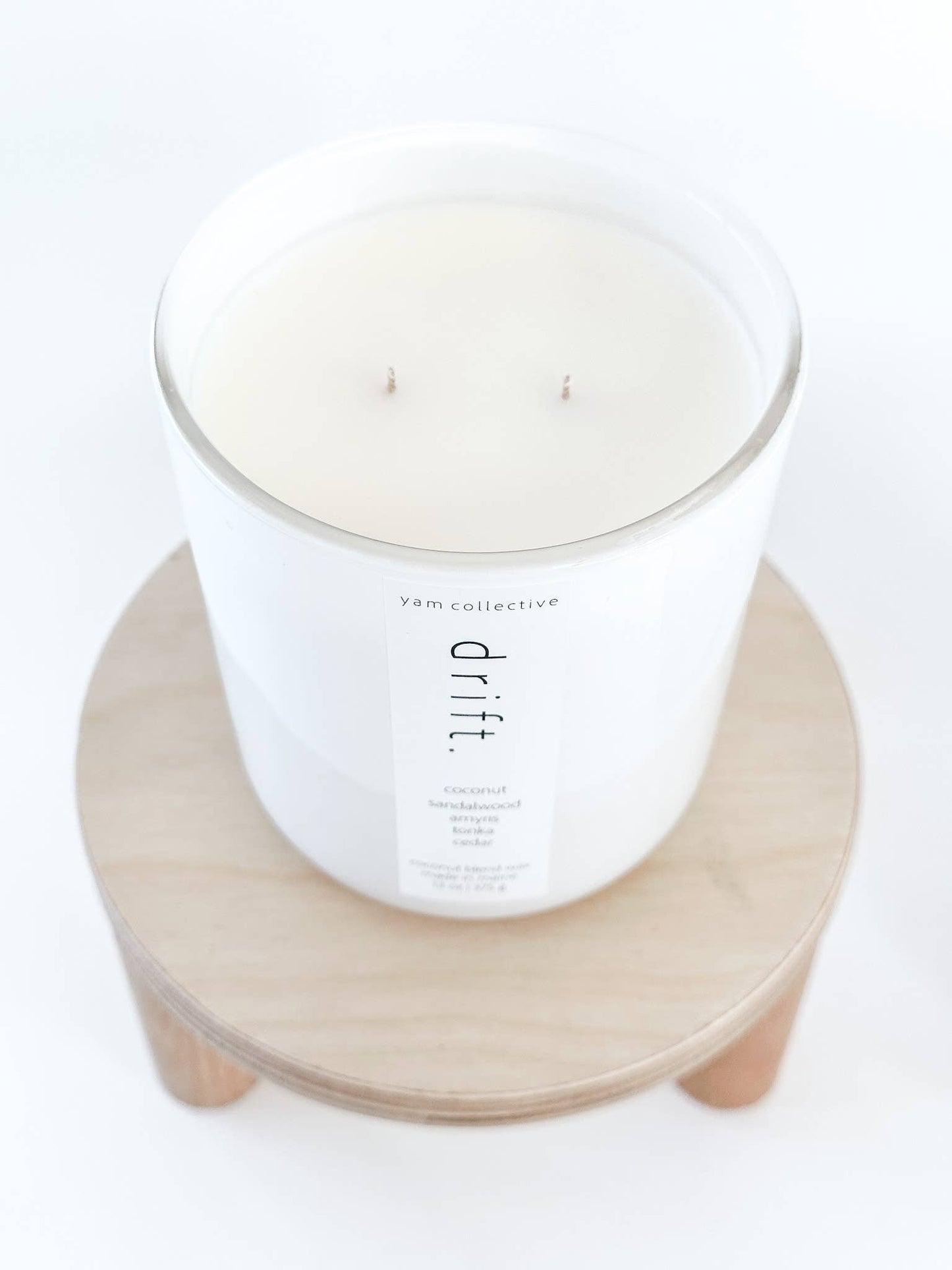DRIFT Luxe Candle | Santal+Coconut